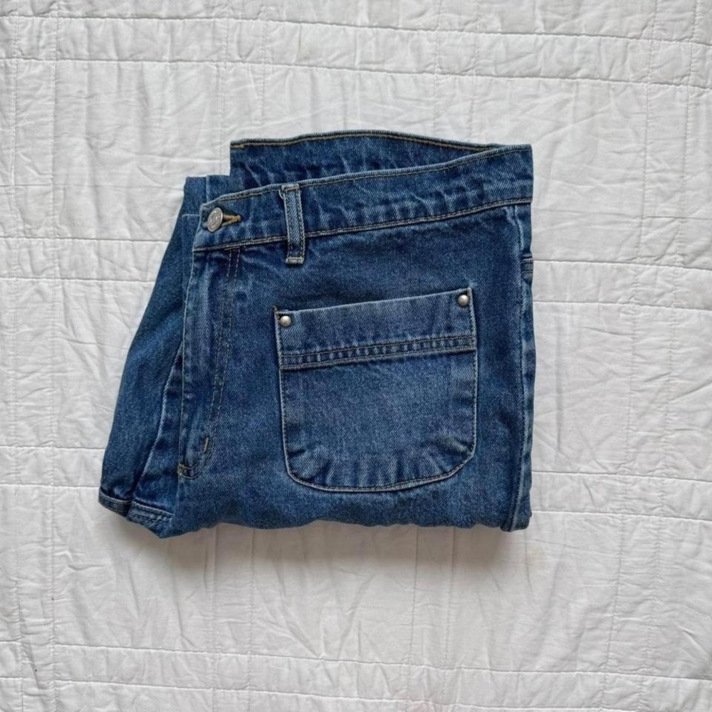 vintage y2k Jordache midrise patch pocket bootcut jeans cotton country boho